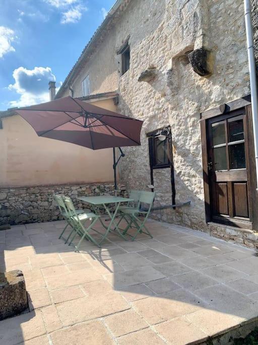 Maison Medievale Climatisee Avec Jardin Monpazier Eksteriør bilde